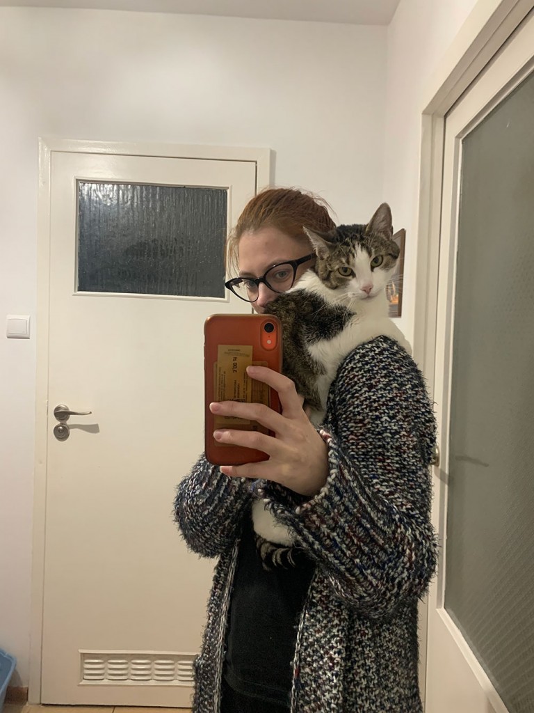 Adoptusie. Tosia - przyjaciółka od serca. W domu :)