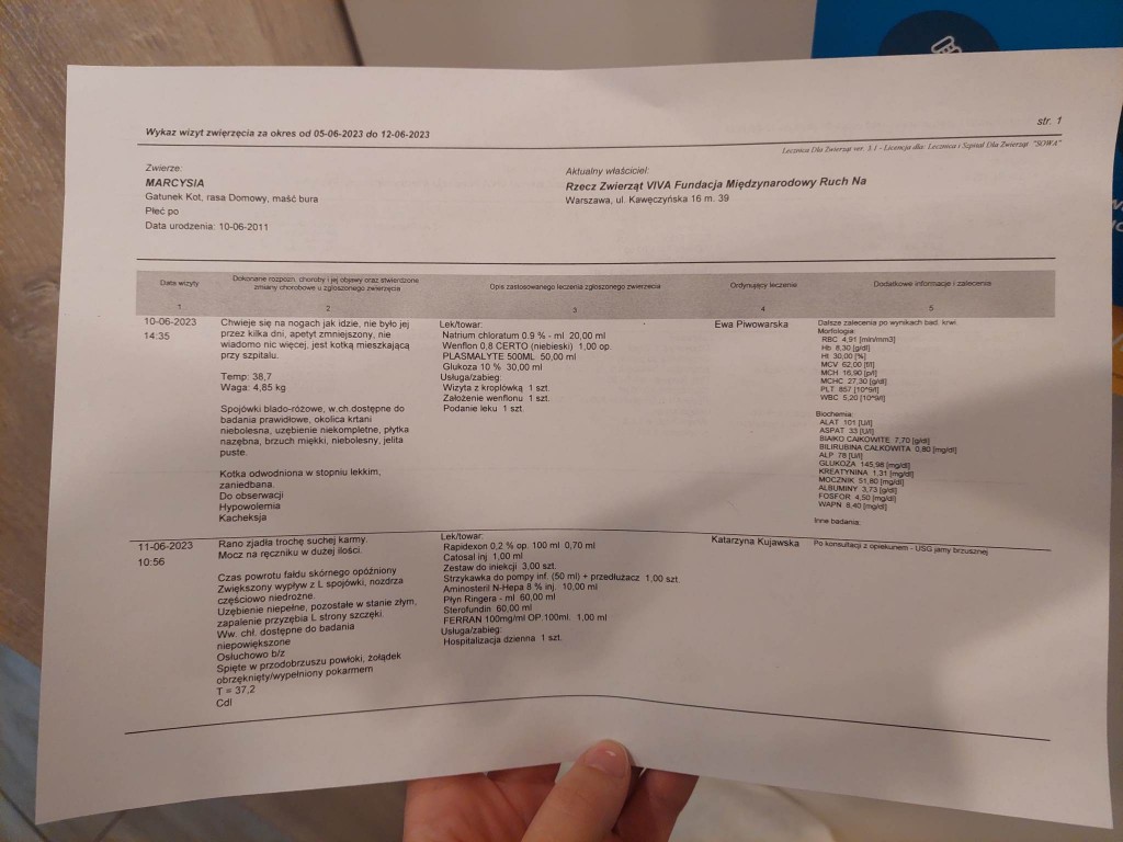 Marcysia ze szpitala walczy o życie Błagamy o pomoc