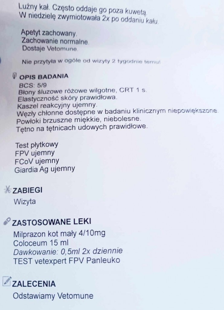 Paproszka - w domu :)